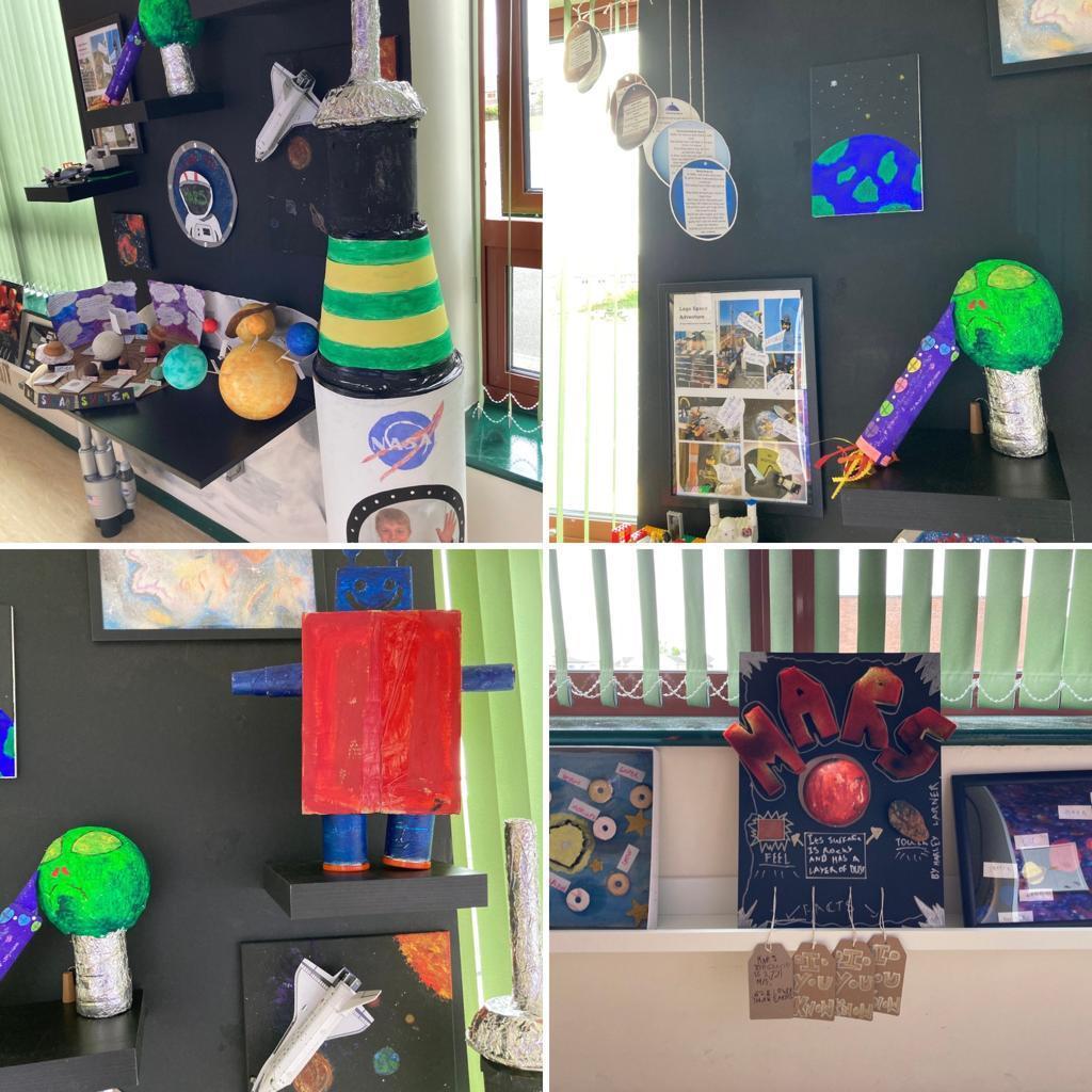 A selection of entries to the Halton Partnership Space Competition